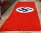 WWII GERMAN 3RD REICH NSDAP LARGE BUILDING BANNER