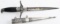 WWII HUNGARIAN PARATROOPER DAGGER W SCABBARD