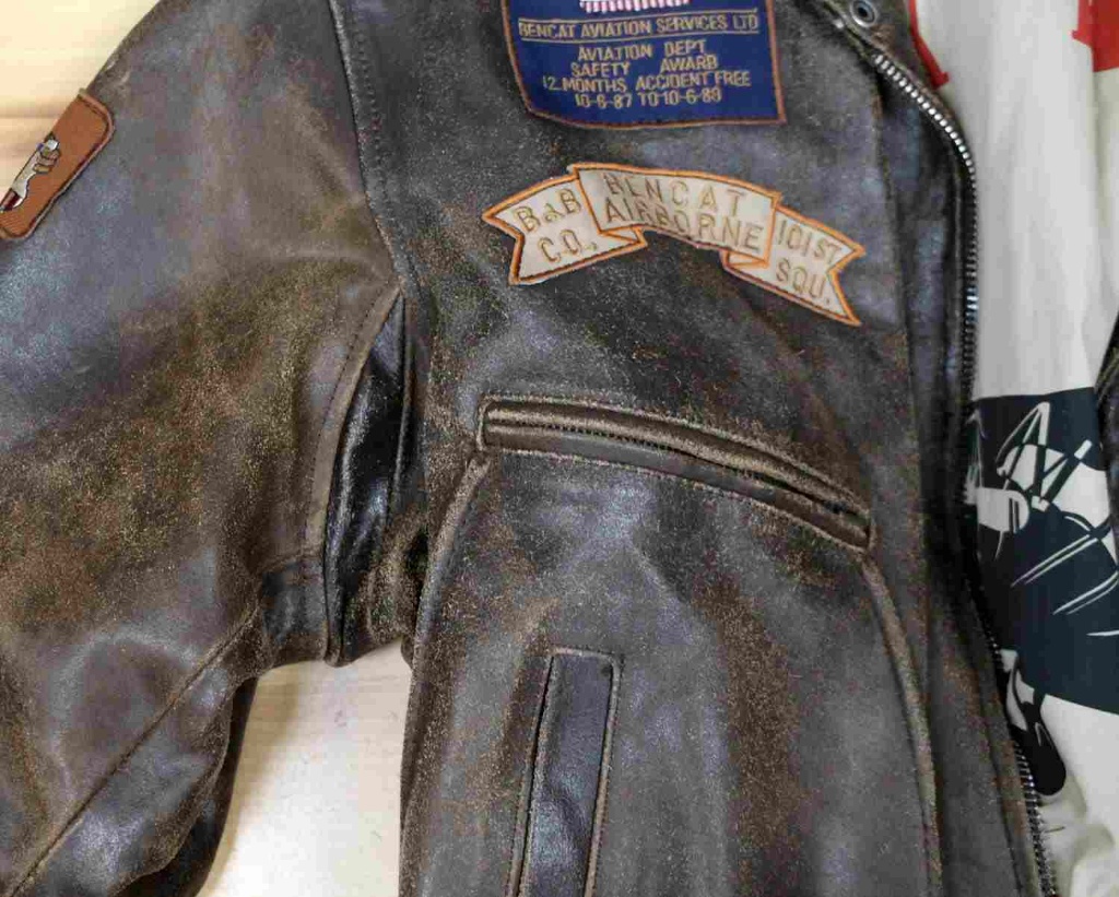 US AIRFORCE ARMS DEPARTMENT BENCAT LEATHER JACKET | Guns & Military  Artifacts Militaria | Online Auctions | Proxibid