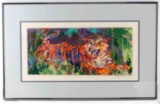 PENCIL SIGNED LEROY NIEMAN SERIGRAPH OF TIGER