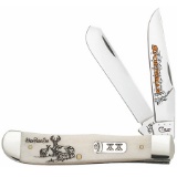 CASE XX SPORTSMAN NATURAL BONE TRAPPER DEER