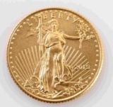 2015 GOLD AMERICAN EAGLE 1/10 OZT BU COIN