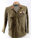 WWII JAPANESE IJA CORPORAL TUNIC W MEDALS