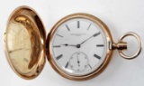 18KT PATEK PHILIPPE MILITARY ENGRAVED POCKET WATCH