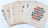 LOT OF 11 THIRD REICH WWII GERMAN AWARD DOCUMENTS