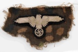 WWII GERMAN SS ENLISTED BREAST EAGLE ON CAMO