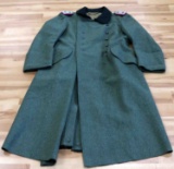 WWII GERMAN ARMY OFFICER OBERST GREAT COAT REPLICA