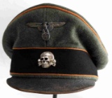 WWII GERMAN WAFFEN SS CONCENTRATION CAMP VISOR