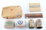 WWII GERMAN MILITARY SOAP COMB & CIGARETTES LOT