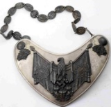 WWII GERMAN 3RD REICH HEER STANDARD BEARER GORGET