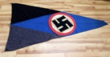 WWII GERMAN THIRD REICH HITLER YOUTH PENNANT FLAG