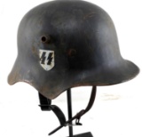 WWII GERMAN THIRD REICH WAFFEN SS HELMET