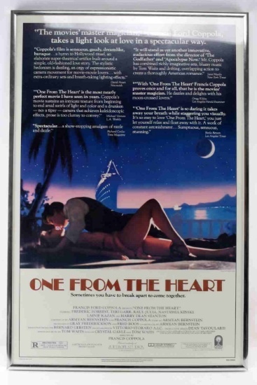 FRAMED 1982 ONE FROM THE HEART MOVIE POSTER