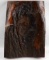 INTERESTING SIGNED WOOD CARVING OF A MANS FACE