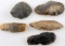 NATIVE AMERICAN KY HORNSTONE BLADE LOT OF 5