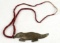 FUR TRADE HUDSON BAY STAMPED BEAVER PENDANT