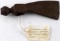 COLONIAL FUR TRADE AXE PIPE TOMAHAWK HEAD