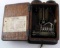 C.B. TELEPHONE DESK SET WOOD BOX TELEPHONE RINGER