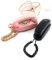 TWO VINTAGE HOME PHONES VEXTRA & PINK PRINCESS
