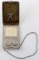 ELGIN STERLING SILVER CHANGE & CARD WRISTLET