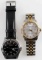 STUHRLING & SEIKO SAPPHIRE QUARTS MENS WATCH LOT