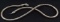 SILVER TONE VINTAGE D.L. AULD SNAKE BELT NECKLACE