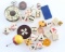 21 VINTAGE DICE AND RARE SPUTNIK  WATCH DICE GAME