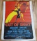 OUT OF SIGHT MOVIE POSTER SIGNED BY ELMORE LEONARD