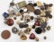 WWII US MILITARY PIN CUFFLINK BUTTON LOT W SILVER