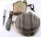LOT OF VINTAGE MILITARY EPHEMERA DAGGERS CANTEENS
