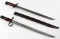 WWII IMPERIAL JAPANESE ARISAKA BAYONET LOT OF 2