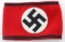 WWII GERMAN THIRD REICH SS OVERCOAT ARMBAND