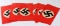 WWII GERMAN THIRD REICH NSDAP PAPER PARTY PENNANT