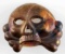 WWII GERMAN THIRD REICH SS VISOR CAP SKULL BADGE