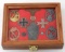 WWII GERMAN 3RD REICH CASED MEDAL BADGE LOT OF 11
