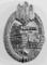 WWII GERMAN 3RD REICH SILVER PANZER ASSAULT BADGE