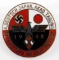 WWII GERMAN JAPANESE 1942 ALLIANCE BADGE