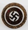 WWII GERMAN THIRD REICH NSDAP GOLDEN PARTY BADGE