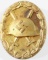 WWII GERMAN THIRD REICH GOLD WOUND BADGE