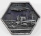 WWII GERMAN FRANKFURT ZEPPELIN AIR SHIP BADGE
