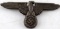 WWII GERMAN SS SCHUTZ STAFFEL VISOR CAP EAGLE