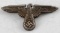 WWII GERMAN SS SCHUTZ STAFFEL VISOR CAP EAGLE
