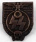 WWII GERMAN SS 1933 GRUPPA FRANKFURT BADGE