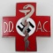 WWII GERMAN MEDICAL DD AC DOCTORS BREAST BADGE