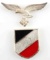 WWII GERMAN LUFTWAFFE AFRIKA KORPS EAGLE SHIELD