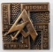 WWII GERMAN THIRD REICH SA ERNST ROHM TINNIE BADGE