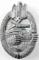 WWII GERMANN THIRD REICH SILVER TANK ASSAULT BADGE