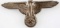GERMAN WWII THIRD REICH SS SCHUTZ OFFICERS BADGE