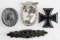 WWII GERMAN REENACTOR BADGES IRON CROSS LUFTWAFFE