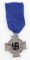 WWII GERMAN 3RD REICH NSDAP 25 YEAR SERVICE MEDAL